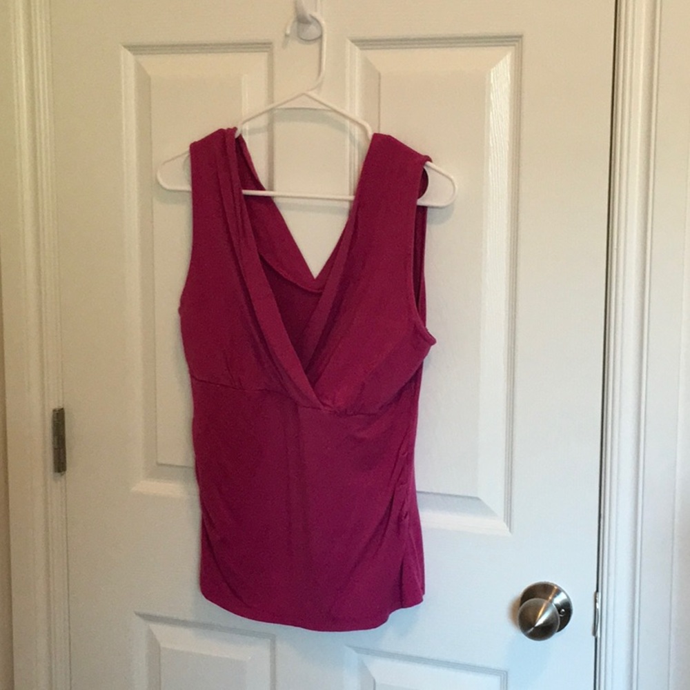V-neck blouse